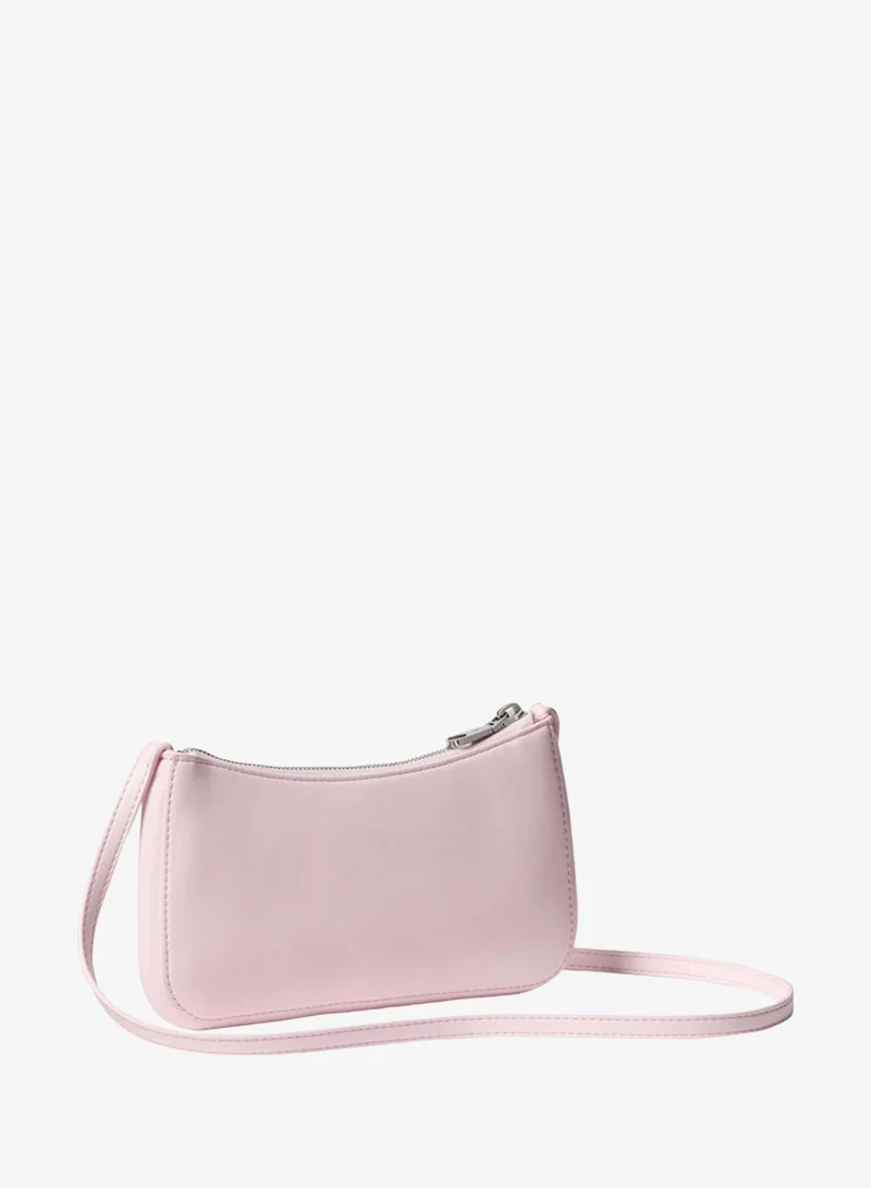 CALVIN KLEIN Embossed Monogram Mini Shoulder Bag